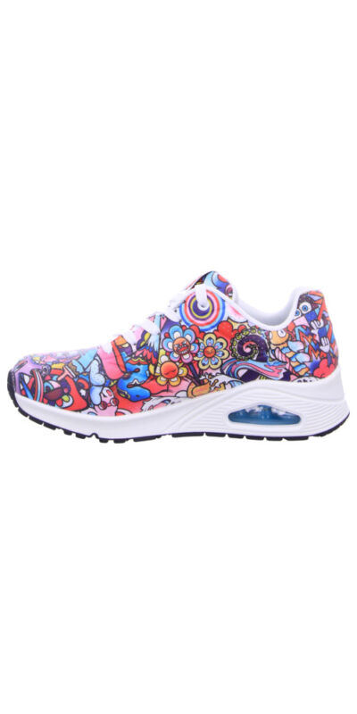 Skechers Sneaker Uno - COLOR DOODLE – Bild 4